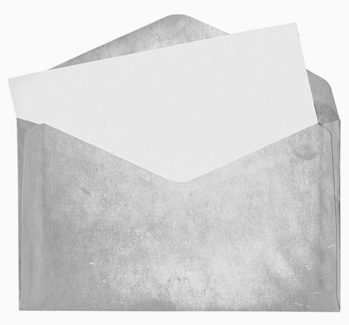 Image of a dirty envelope.