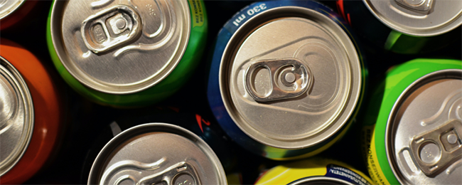 Image of soda cans.
