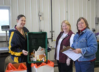 Photo of Volunteers at Collection Event 