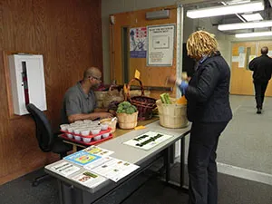 Photo of Enjoying Free Samples at the Market 