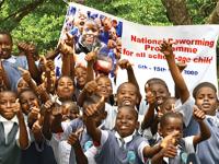 Photo of children in Kenya.