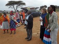 Talaku provides education in the Maasai market of Kajiado